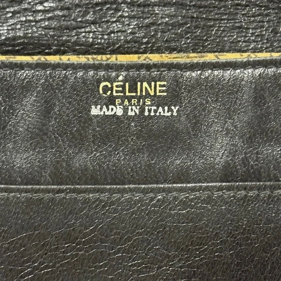 Vintage Céline Triomphe Maillon Leather Crossbody - Picture 11 of 15
